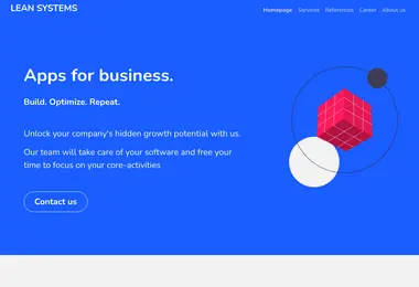 Screenshot of odoo.ge