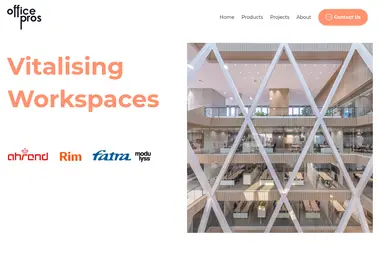 Screenshot of officepros.ge
