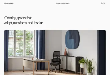 Screenshot of officetechnologies.ge