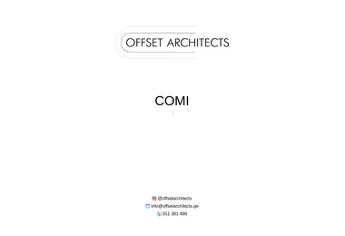 offsetarchitects.ge-ის ეკრანის სურათი