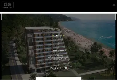 Скриншот ogresidence.ge