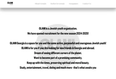 olami.ge-ის ეკრანის სურათი