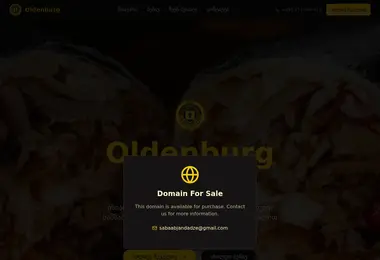 Screenshot of oldenburg.ge