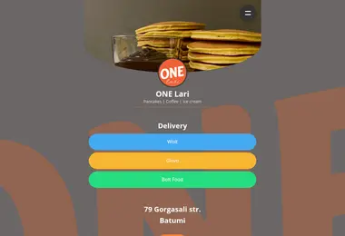 Screenshot of onelari.ge