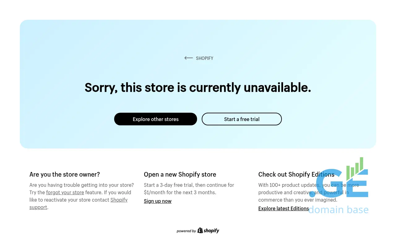 Screenshot of the site onepercent.ge