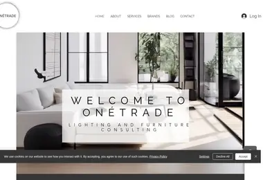 Screenshot of onetrade.ge