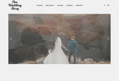 Screenshot of oneweddingstory.ge