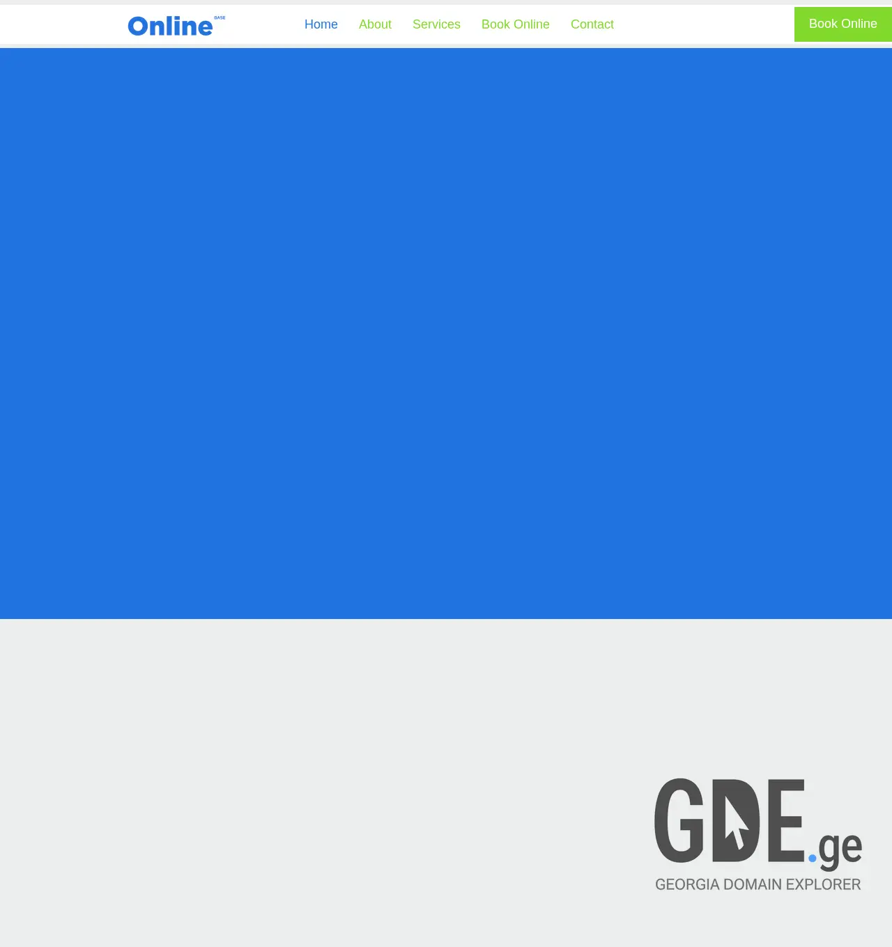 Screenshot of the site onlinebase.ge at 2025-12-03