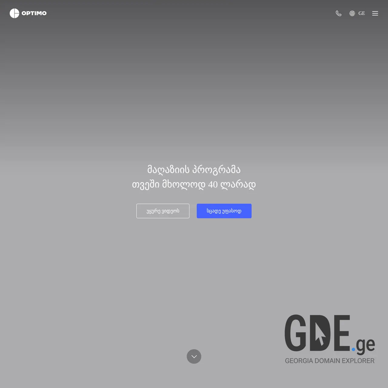 Screenshot of the site onlinegayidvebi.ge at 2025-12-14