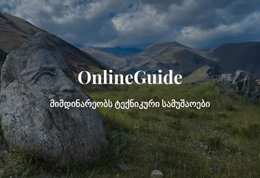 Screenshot of onlineguide.ge