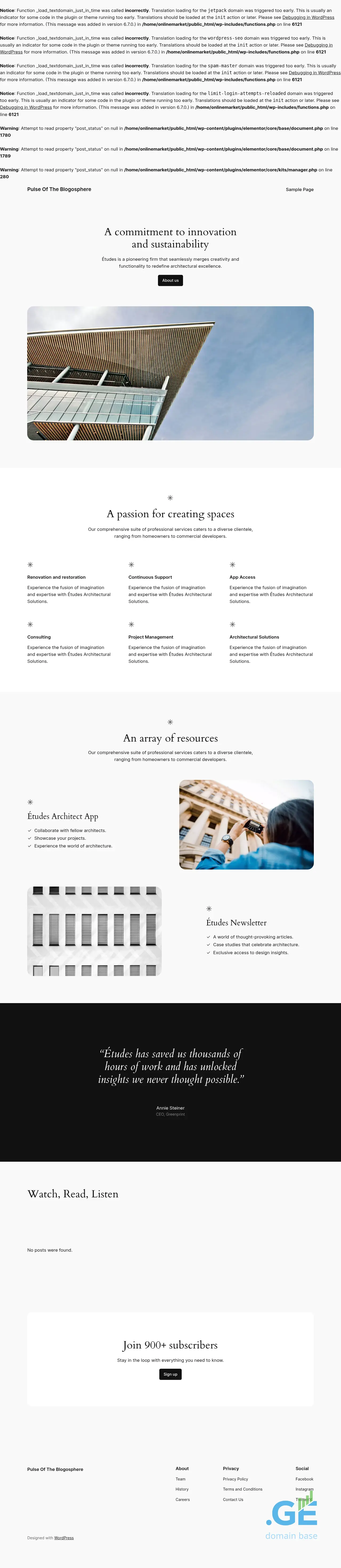Screenshot of the site onlinemarket.ge at 2025-09-16
