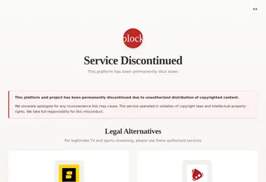 Screenshot of onlinetv.ge