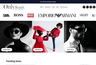 Скриншот onlybrands.ge