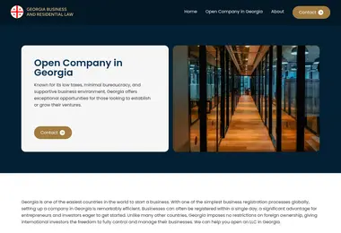 opencompanyingeorgia.ge-ის ეკრანის სურათი