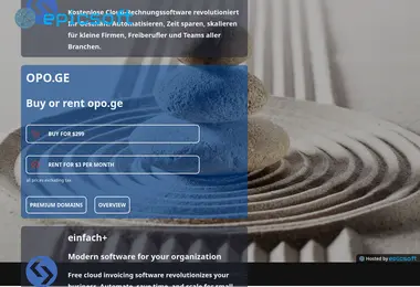 Screenshot of opo.ge