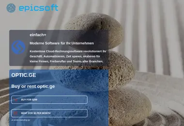 Screenshot of optic.ge