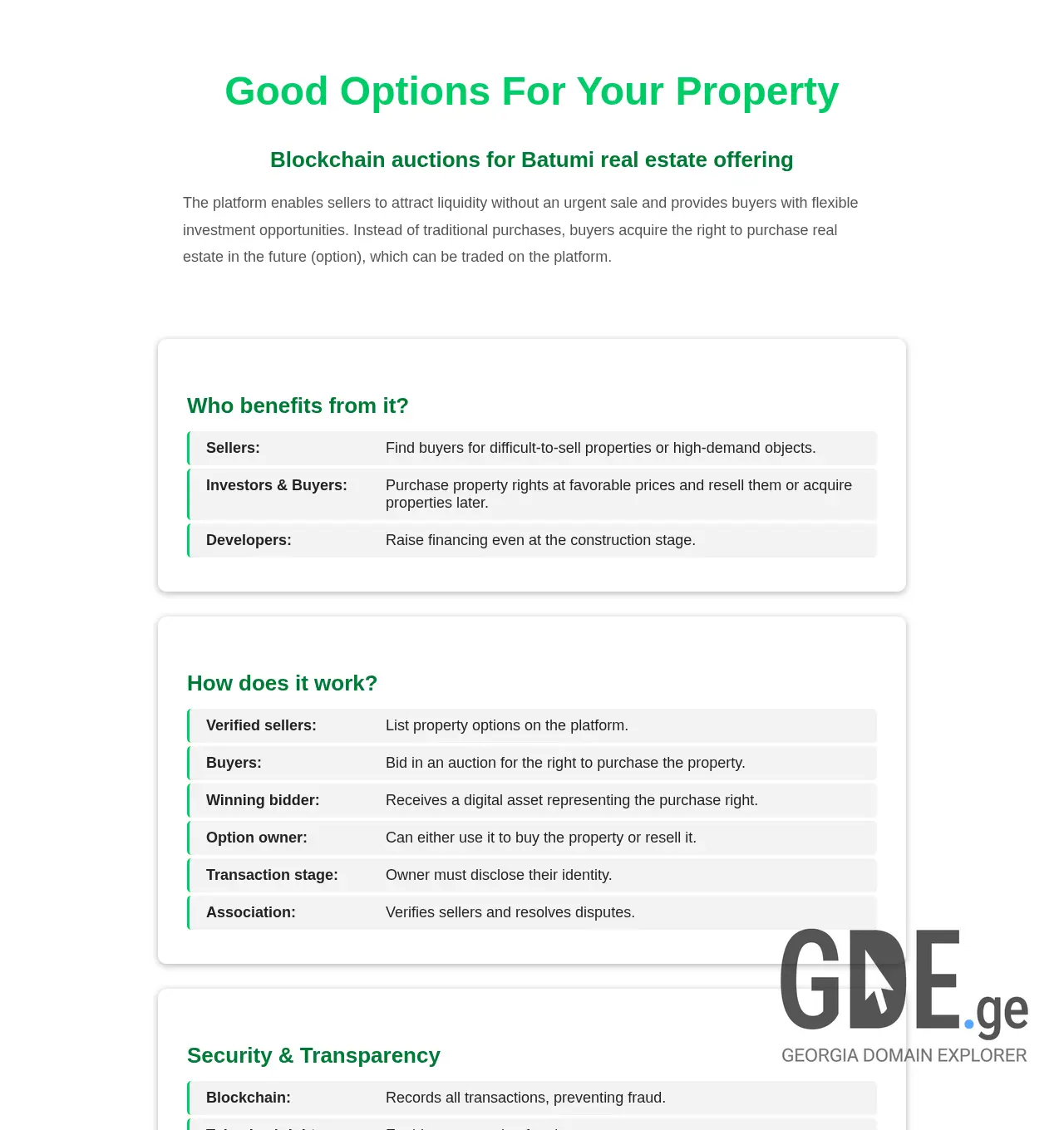 Screenshot of the site options.ge at 2025-12-02