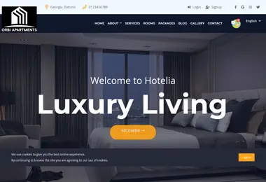 orbiapartments.ge-ის ეკრანის სურათი