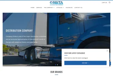Screenshot of orbita.ge