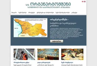 orgenergomsheni.ge-ის ეკრანის სურათი