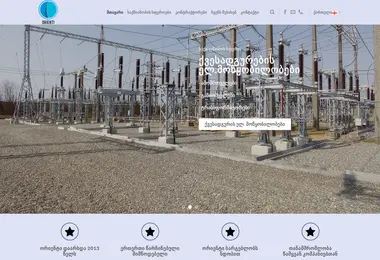 Screenshot of orienti.ge