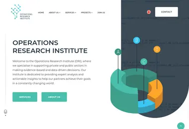 Screenshot of orinstitute.ge