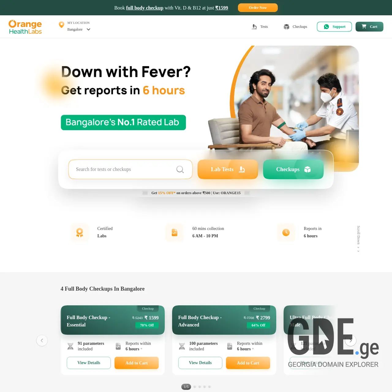 Screenshot of the site orn.ge at 2025-12-12