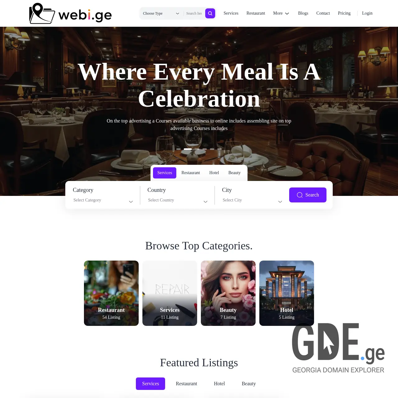 Screenshot of the site orti.ge at 2025-12-14