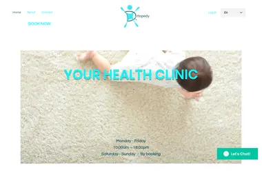 Screenshot of ortopedy.ge