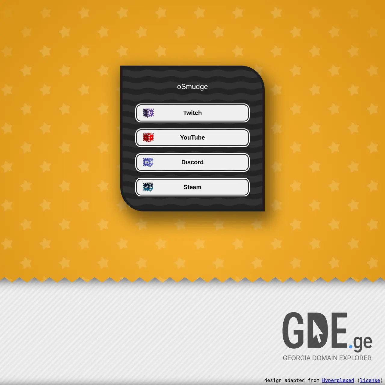 Screenshot of the site osmud.ge at 2025-12-12