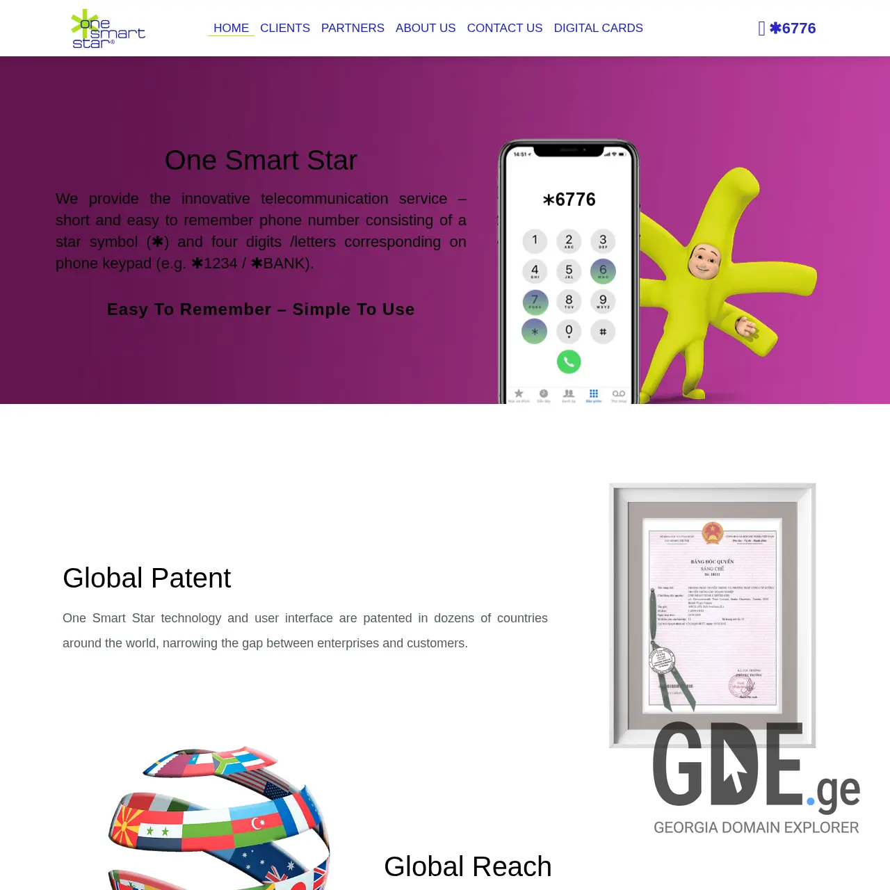 Screenshot of the site ossn.ge at 2026-02-27