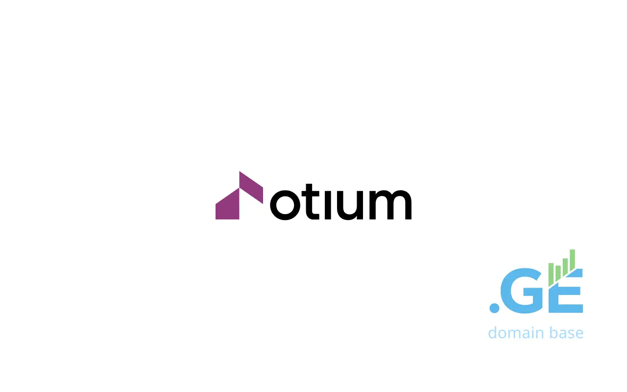 Screenshot of the site otium.ge