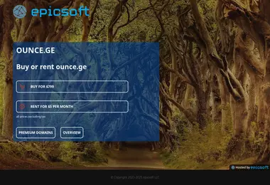 Screenshot of ounce.ge