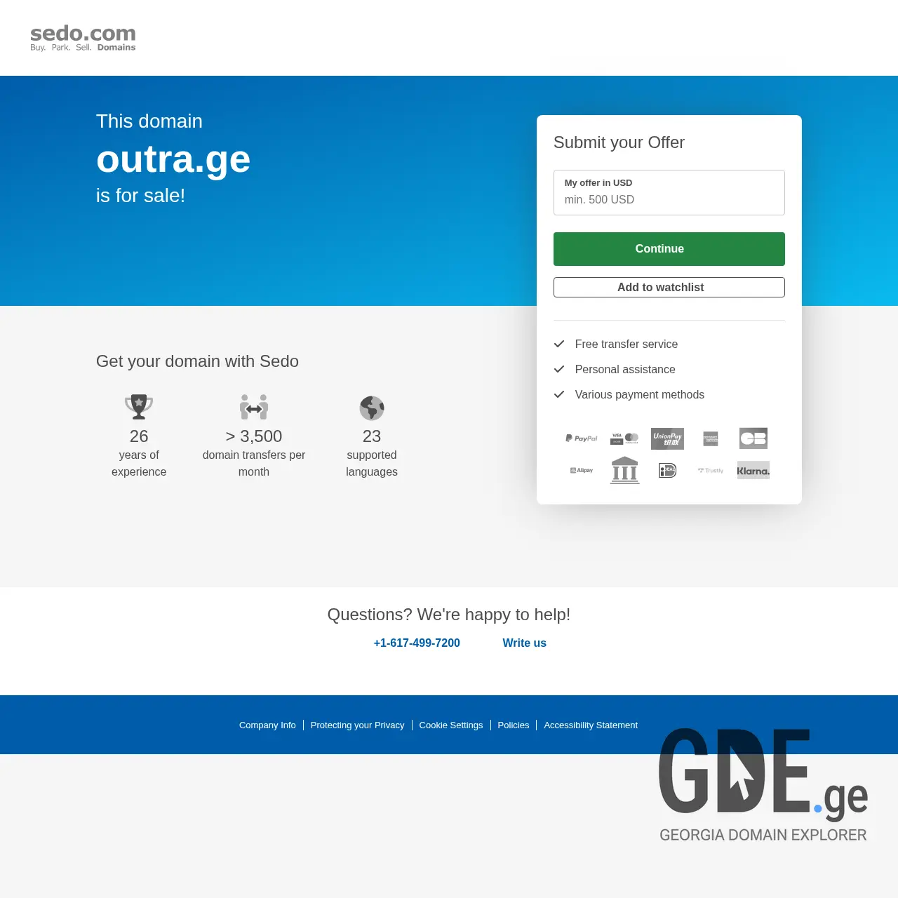 Screenshot of the site outra.ge at 2025-12-12