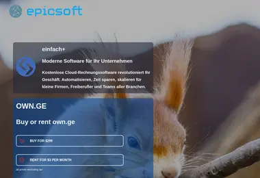 Screenshot of own.ge