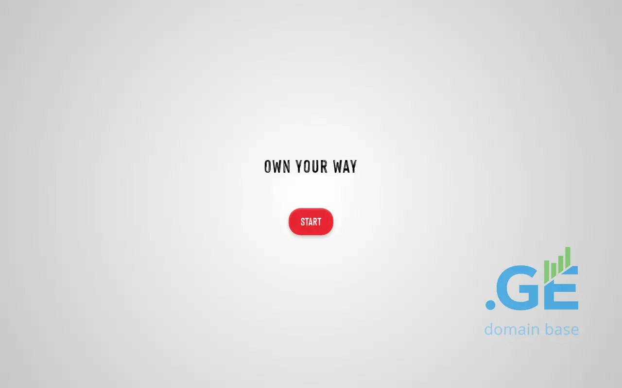 Screenshot of the site ownthenow.ge