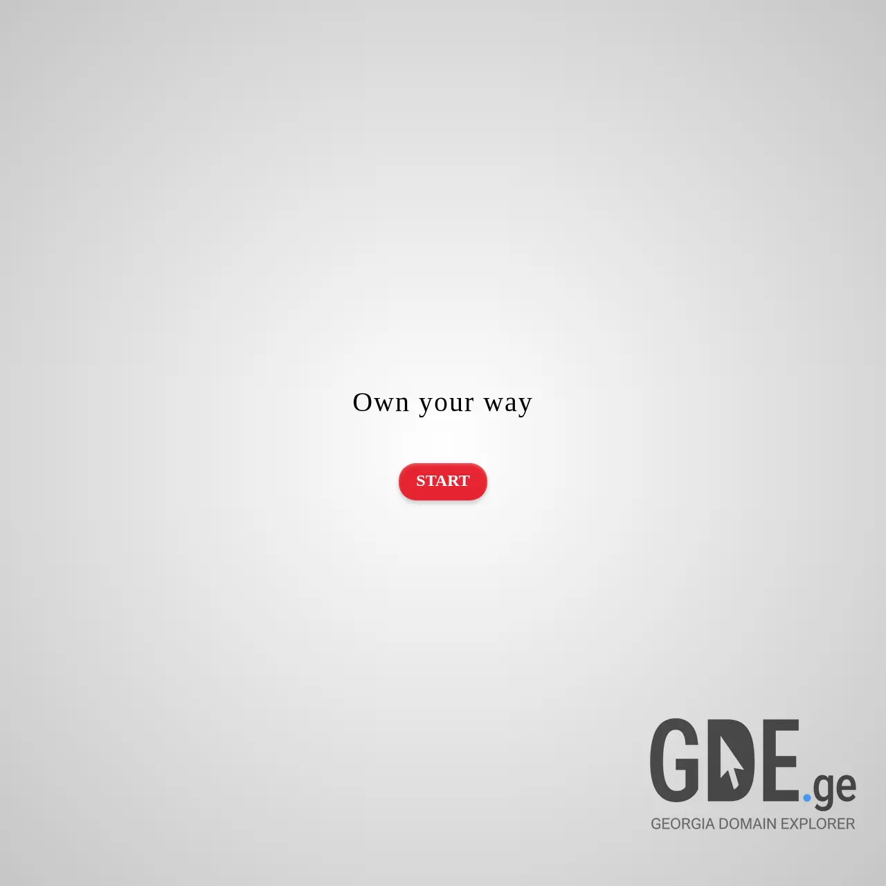 Screenshot of the site ownthenow.ge at 2025-12-12