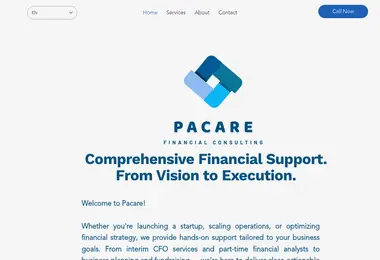 Скриншот pacare.ge