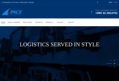 pace.ge-ის ეკრანის სურათი