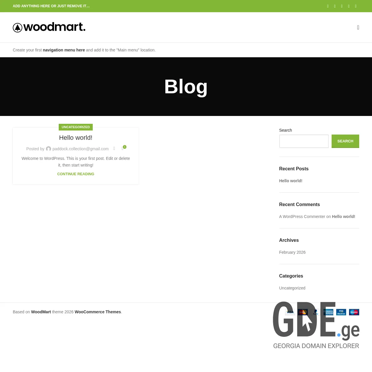 Screenshot of the site paddockstories.ge at 2026-02-04