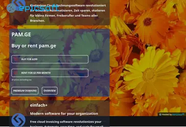 Screenshot of pam.ge