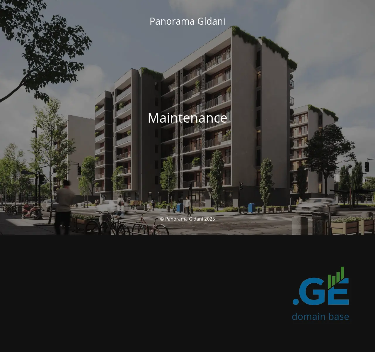 Screenshot of the site panoramagldani.ge