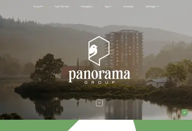 Скриншот panoramagroup.ge