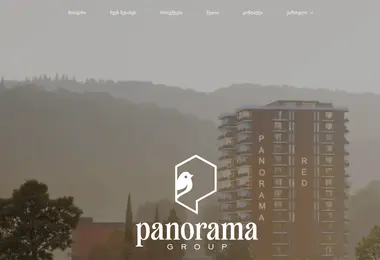 Скриншот panoramagroup.ge
