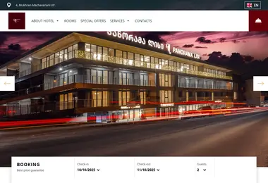 Скриншот panoramalisi.ge