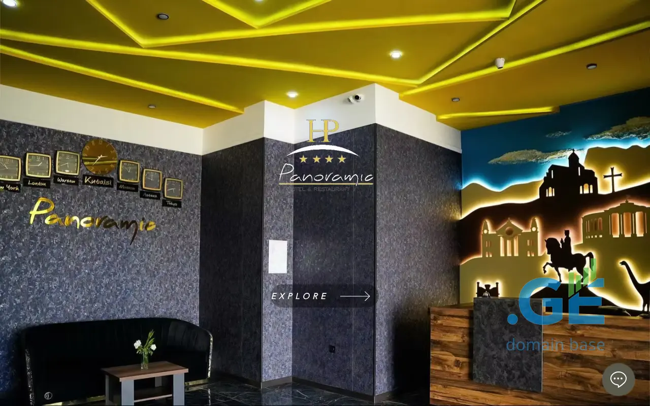 Screenshot of the site panoramic.ge