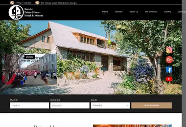 Screenshot of parkprime.ge
