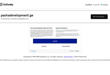 Screenshot of pashadevelopment.ge