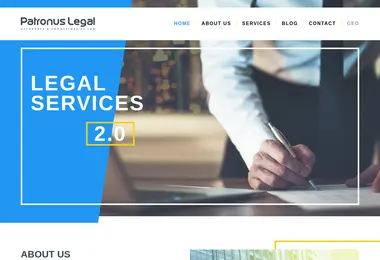 patronus.ge-ის ეკრანის სურათი