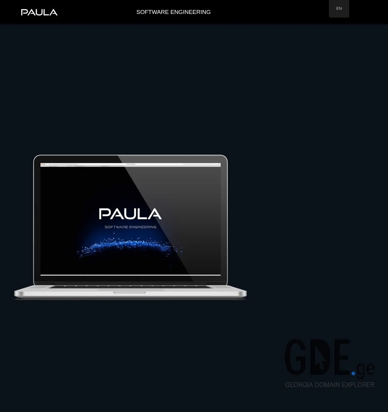 Screenshot of the site paula.ge at 2025-12-02